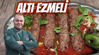 Tadi Damağinizda Kalacak Efsane Alti Ezmeli̇ Kebap