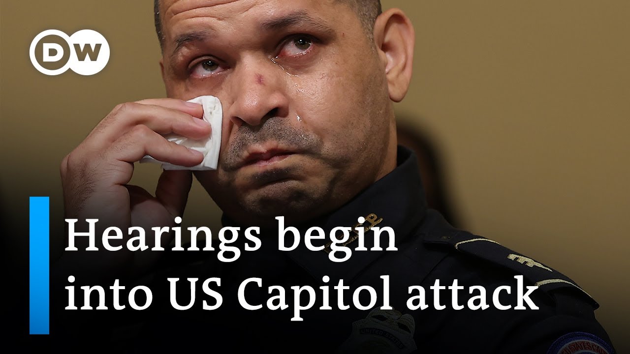 Capitol riot inquiry invokes emotional police testimony | DW News