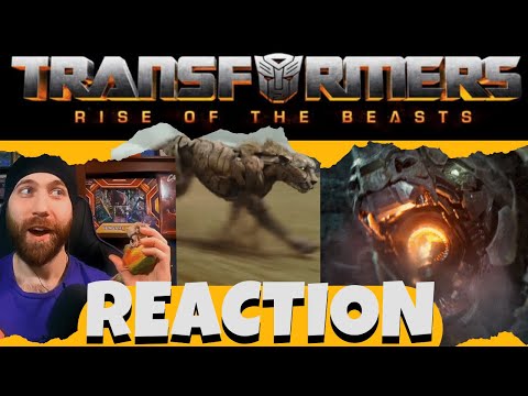 Transformers: Rise of the Beasts | Official Teaser Trailer Reaction