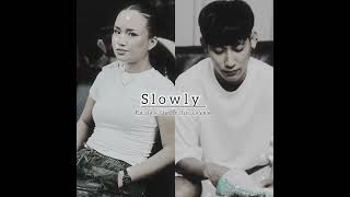 Slowly- Pu dah ft soethu zayow - audio official lyrics video MV 