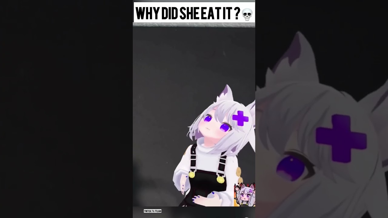 SHE ATE A CANDLE 💀