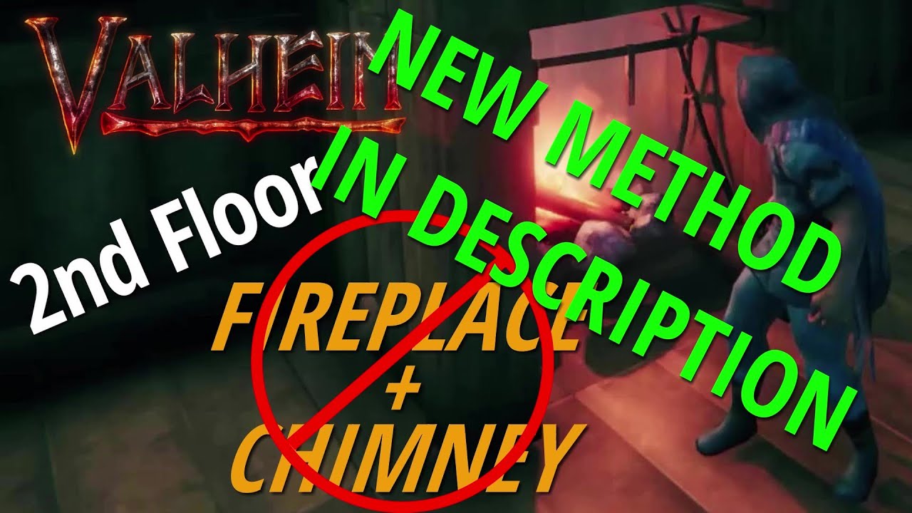 (Patched Out) 2nd Story Fireplace And Chimney - Valheim