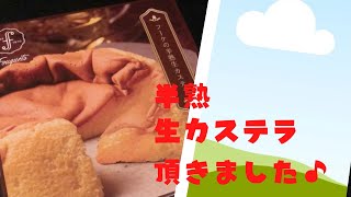 フーケの半熟生カステラfrom神戸　いただきます！　居酒屋バーエリート【岩倉】