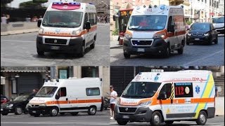 [Compilation] Ambulanze di Roma in sirena // Italian ambulances responding in Rome