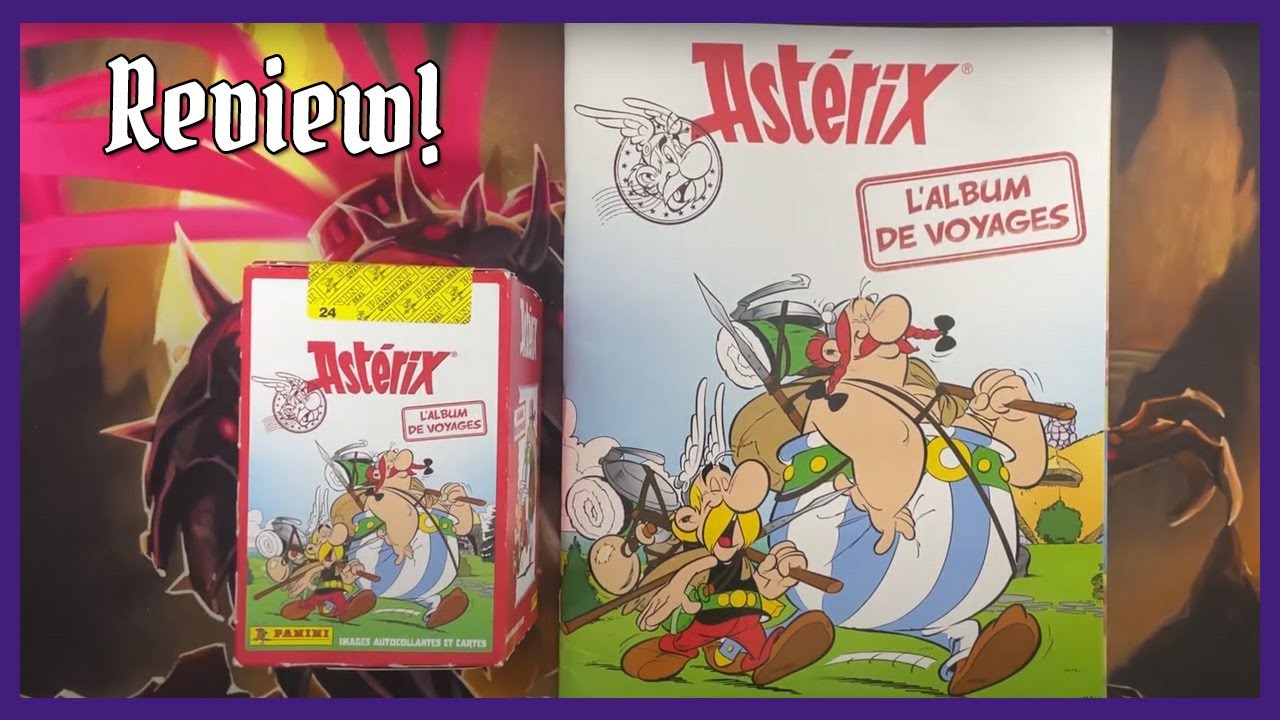Asterix - Album collecteur de vignettes Panini 1988 - Ils sont fous ces