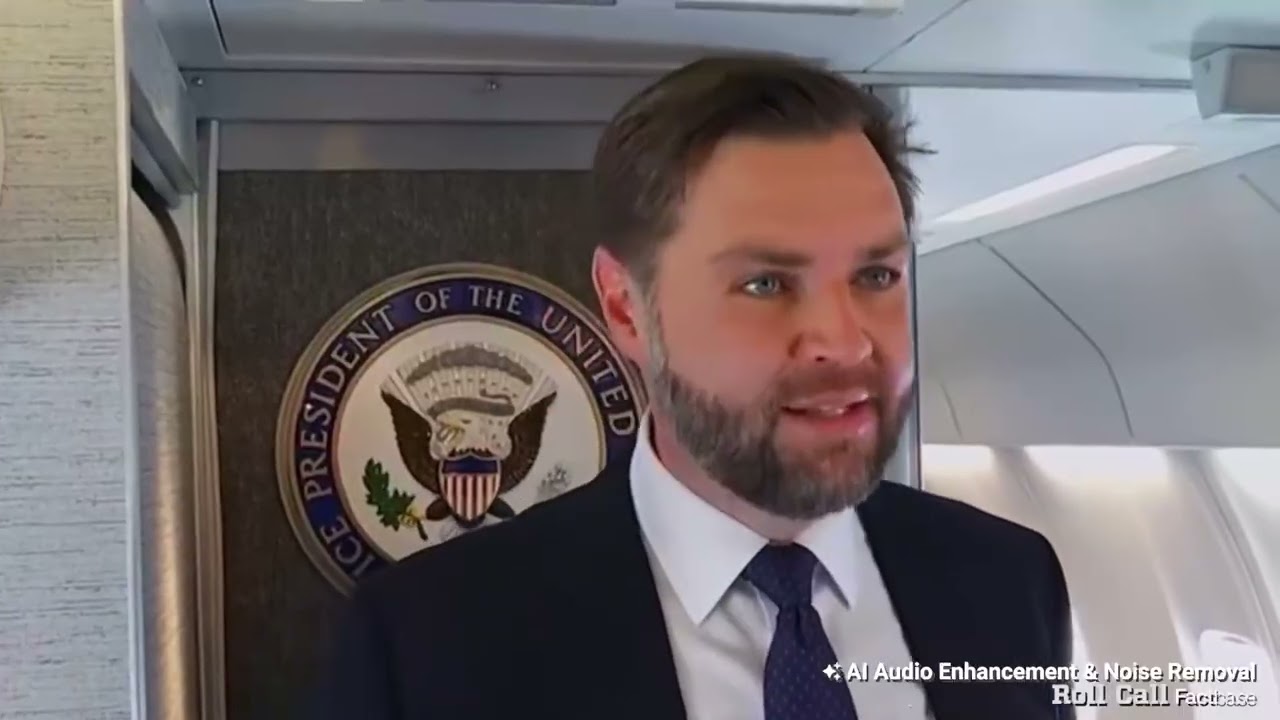 Press Gaggle: JD Vance Speaks to Reporters on Board Air Force Two - May 19, 2025