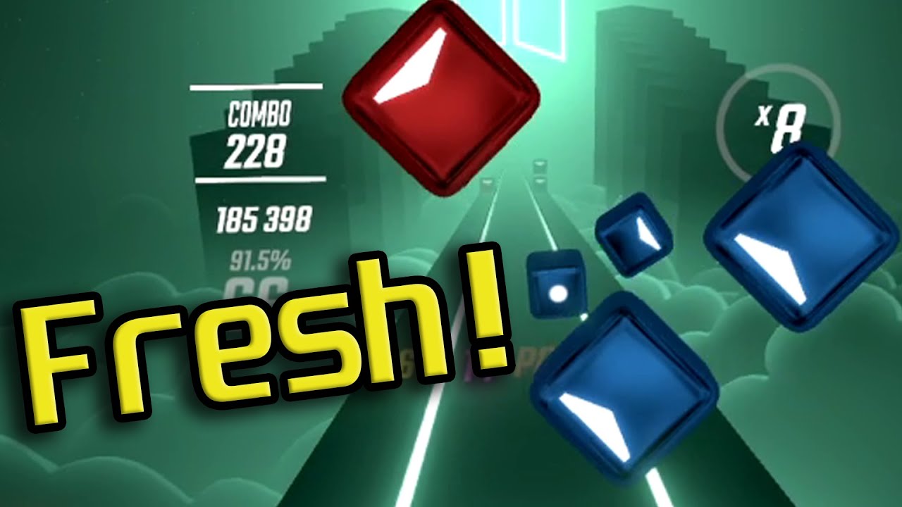 Эту песню СОЗДАЛ профессиональный игрок на бит-сэйбере.