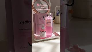 PINK PDRN GLOW Skincare Routine 💕🌸✨ #inshot2025