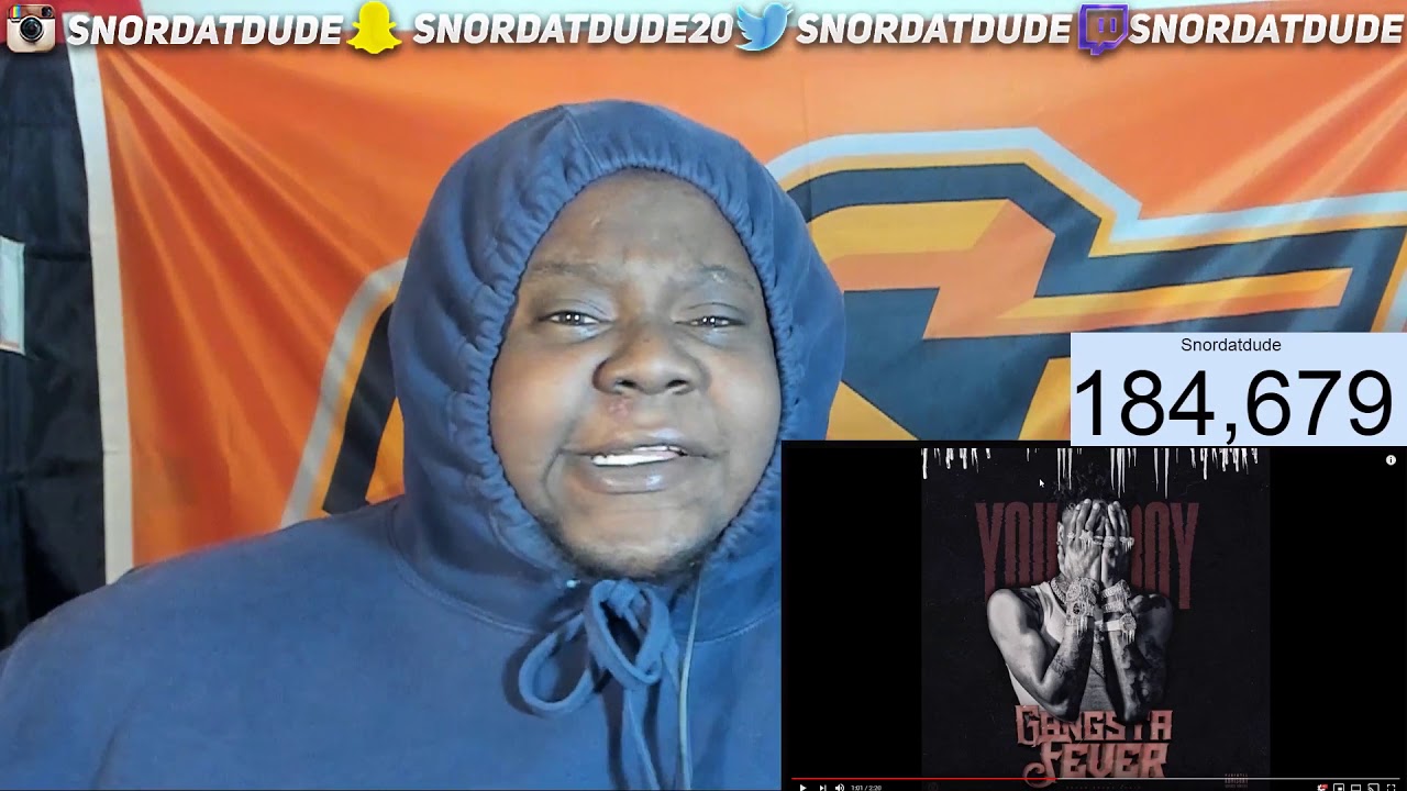 FREE NBA YOUNGBOY!!! NBA Youngboy - Gangsta Fever (AUDIO) REACTION!!!