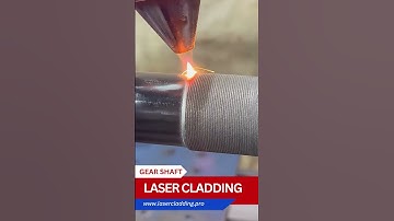 Laser Cladding for Gear Shaft D45
