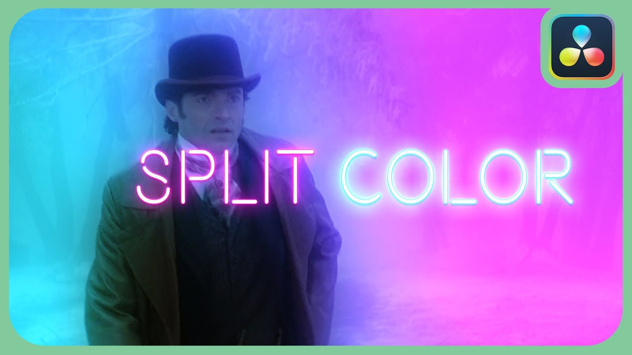Animated Split Color Effect | DaVinci Resolve 18 | - YouTube