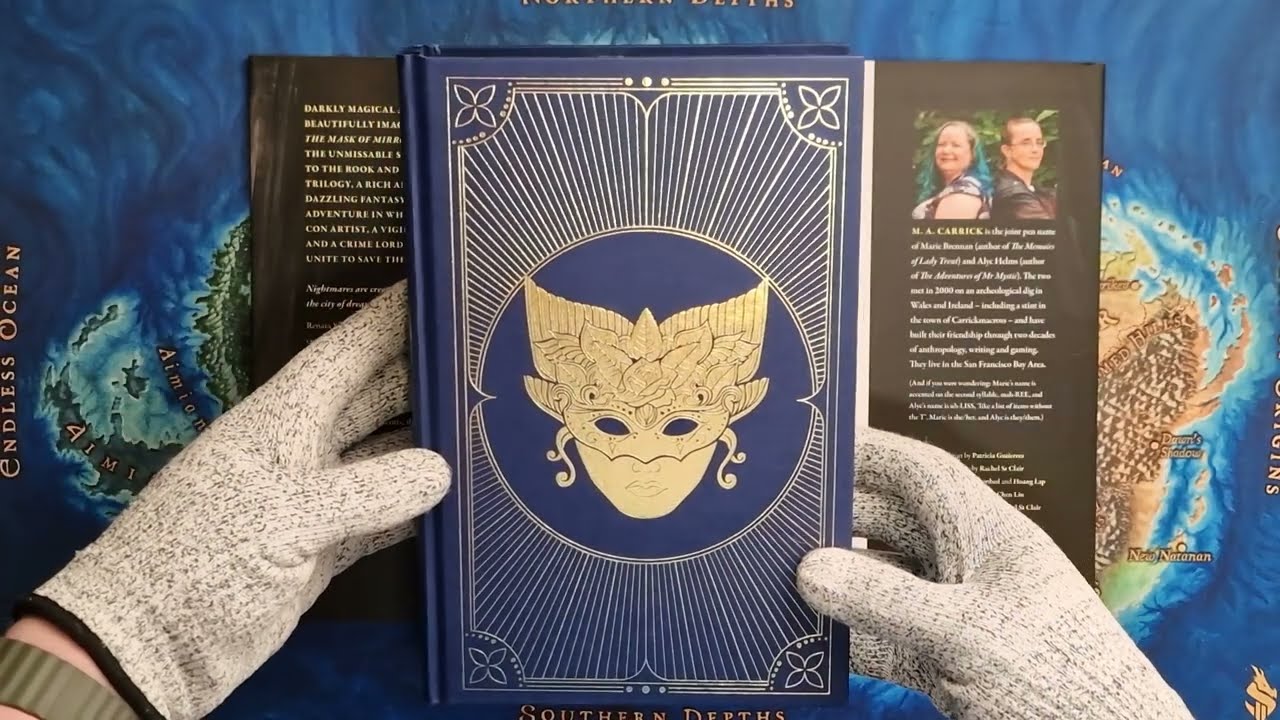 The Mask of Mirrors By M. A. Carrick - The Broken Binding Fantasy box