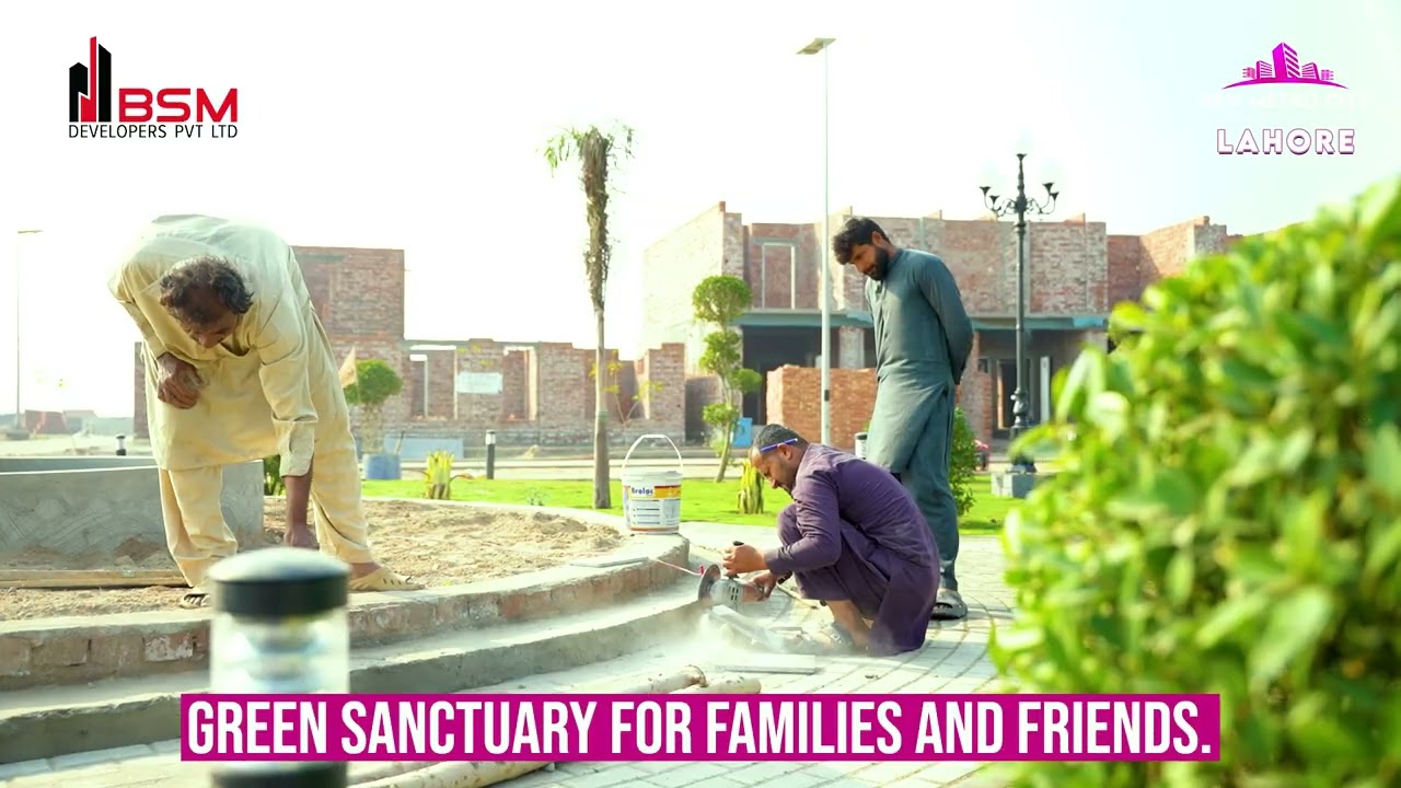 Linear Park New Metro City Lahore | A Green Sanctuary for Families & Friends