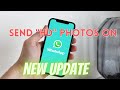 How to send photos on whatsapp  whatsapp new updatephotos