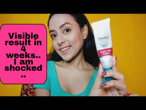 Product review. | Himalaya under eye cream | Visible results in 4 weeks | Kankana Bhadury |