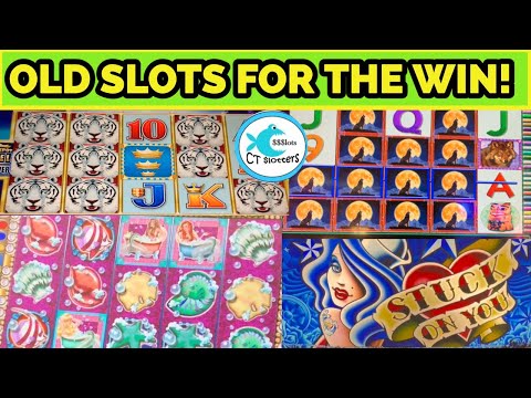 WE PLAYED THE OLDEST SLOTS WE COULD FIND…AND THEY PAID! 😀