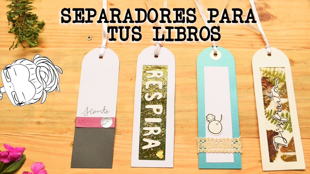 Como hacer separadores para libros 