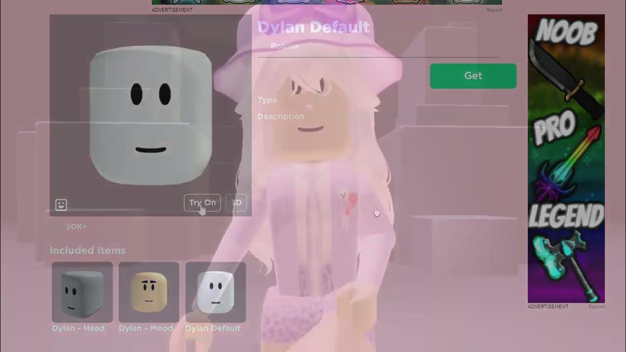 Tutorial how to Get a Blinking face on ROBLOX 😳 // (Princess_Carrot