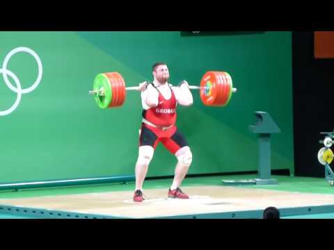 Talakhadze Lasha Georgia Clean and Jerk 247 kg ლაშა ტალახაძე.