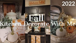 2022 COZY FALL KITCHEN DECORATE WITH ME🍁