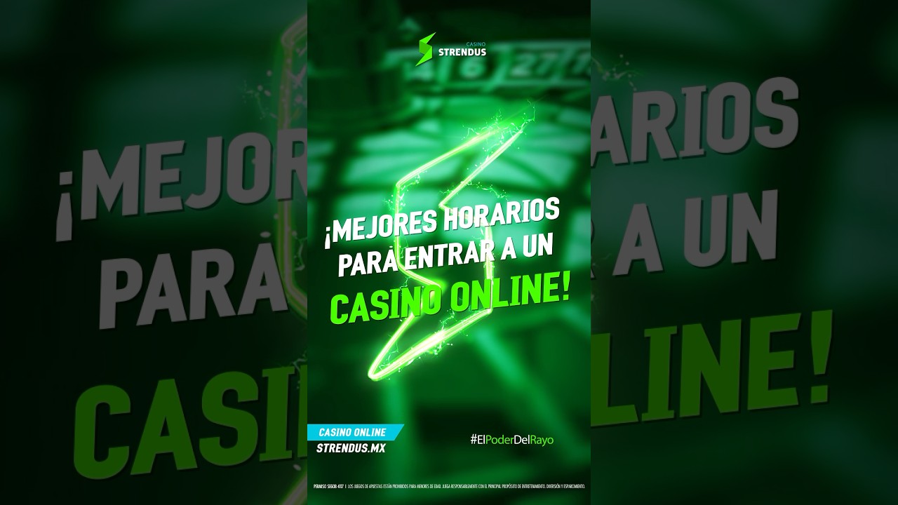 amsterdamse casino Mejores horarios para jugar en un casino online