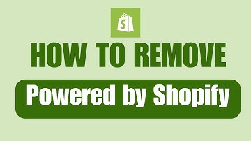 How to Remove Powered by Shopify from Footer 2025 (NEW UPDATE)
