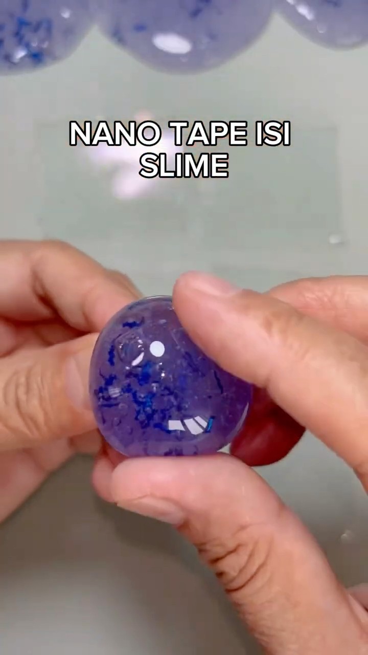 UNIK⁉️ BIKIN NANO TAPE ISI SLIME