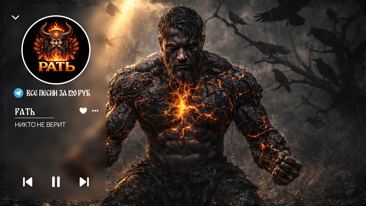 КОГДА В ТЕБЯ НИКТО НЕ ВЕРИТ: Трек, который поднимет со дна | РАТЬ