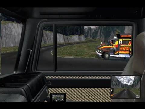 Hard Truck: Road to Victory - the race on the mount route with Renault Magnum