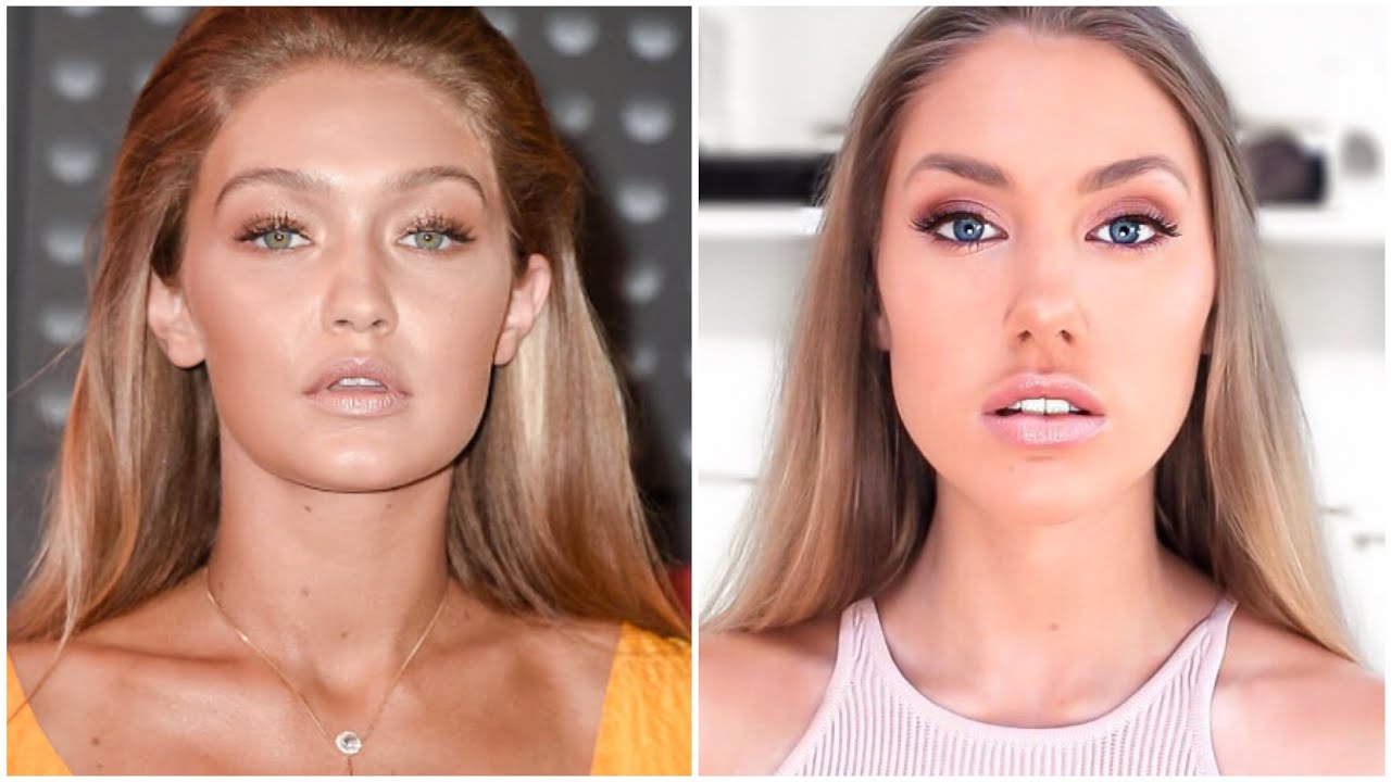 GIGI HADID VMAs Inspired Glowy Bronze Makeup Tutorial