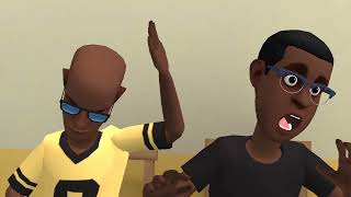 Plotagon: Safan insults me and my car/breaks my car’s windows/grounded for infinity