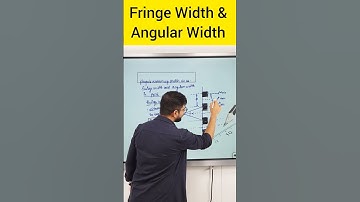 Fringe Width & Angular Width | Wave Optics Class 12 | warm-up match with physics Sachin sir