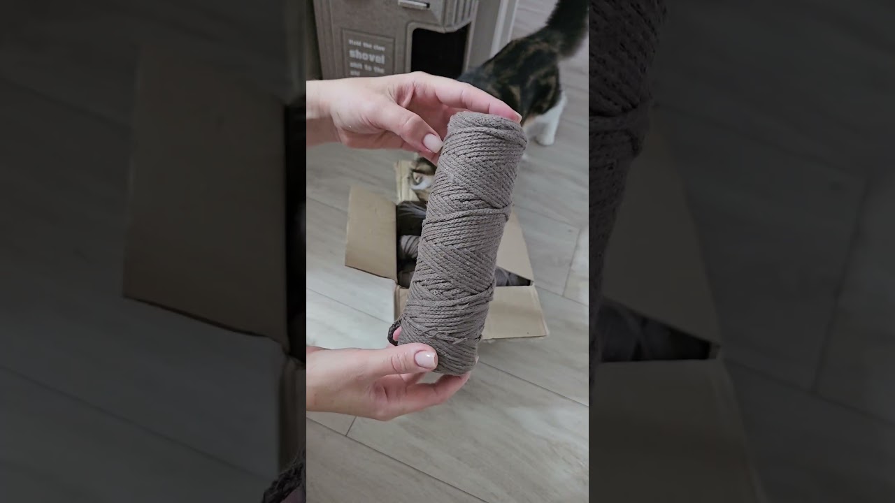 хлопковый шнур, 1200 грамм шнура всего за 3800 тенге! Арт WB 181078225 