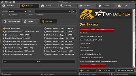 Unlock Tool TFT Free Crack 2022  QUALCOMM MTK  SPD HUAWAEI APPLE #UNLOCK FRP TOOL