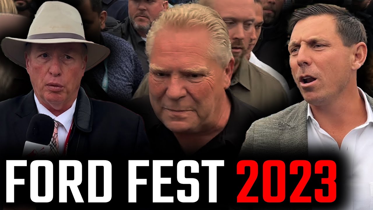 Premier Ford attempts to dodge questions at lackluster FordFest 2023