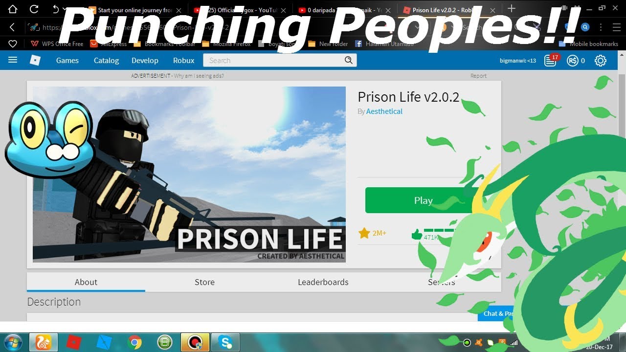 game released prison life v20 beta roblox