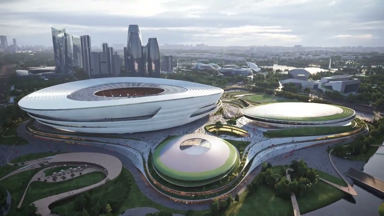 Zaha Hadid Architects to build Hangzhou International Sports Centre