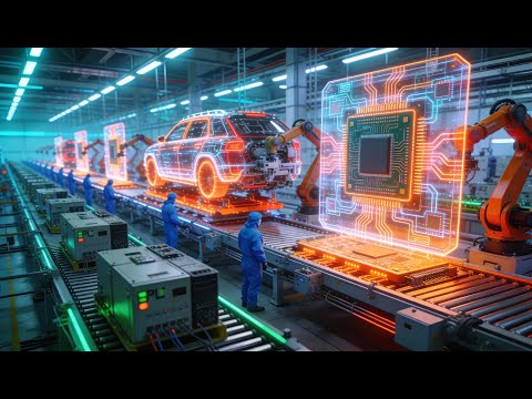 Inside a Modern Automation Factory From Controllers to Smart Manufacturing Lines Full Process