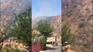 Declarado un incendio forestal en Cenes de la Vega