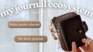 my realistic journal ecosystem (that actually works)✨| flip through + chat