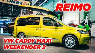 Messeneuheit Reimo Vw Caddy Maxi Weekender 2 Camper