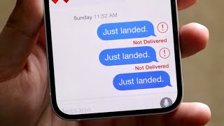 How To FIX iPhones Texts Not Delivering! (2021)