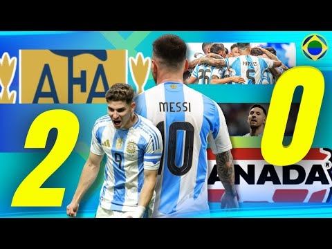 ARGENTINA SUPERA PRIMEIRO TEMPO RUIM, E VENCE O CANADÁ NA ESTREIA DA COPA AMÉRICA 2024