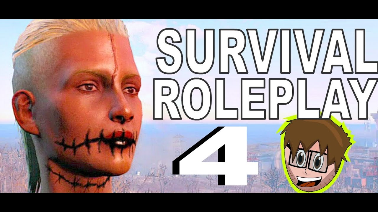 Fallout 4 Roleplay Survival: Our Nuka World Raider Build: Get to Corvega Plant 4