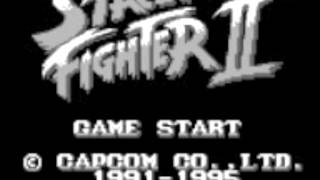 Street Fighter II - Game Boy - Character Select Theme