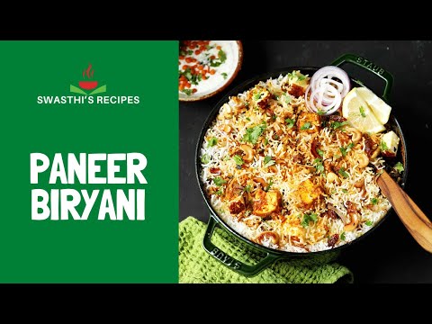 Paneer Biryani (Paneer Dum Biryani)