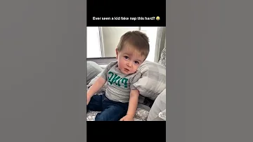 This Baby S Fake Nap Is Too Funny Not To Watch Parenting Shorts 