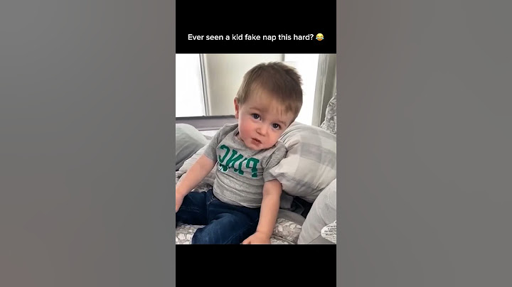 This Baby’s Fake Nap Is Too Funny Not to Watch | #Parenting #Shorts