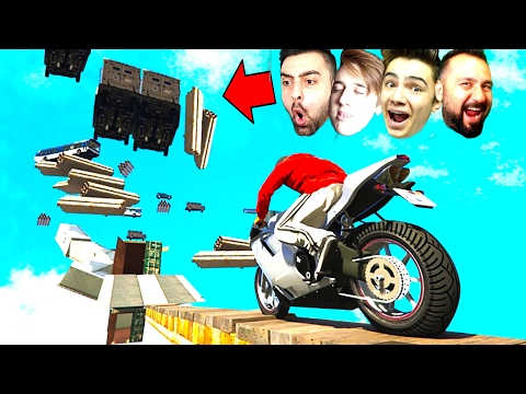 Efsane MOTORLA Death Run ! Gta 5 ( FurkanYamanHD , GereksizOda , Sesegel )