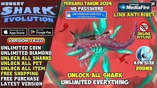 Hungry Shark Evolution Mod Apk V14.2.0 Terbaru 2026 - Unlock All Shark & Free Shoping screenshot 3